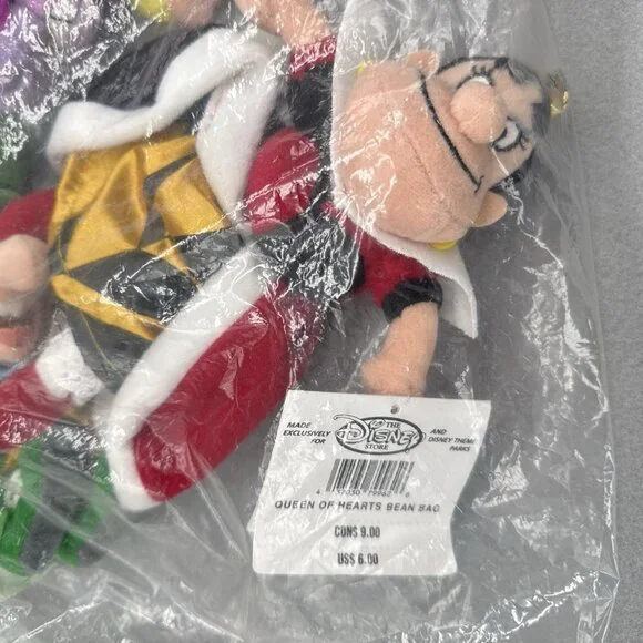 Alice In Wonderland Disney Store Tweedle Dee Dum Mad Hatter Cheshire Queen Set 4